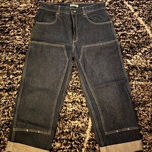 Men's Dark Blue Jeans